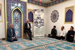 برگزاری مراسم بزرگداشت شهدای خدمت در اداره کل پزشکی قانونی استان زنجان